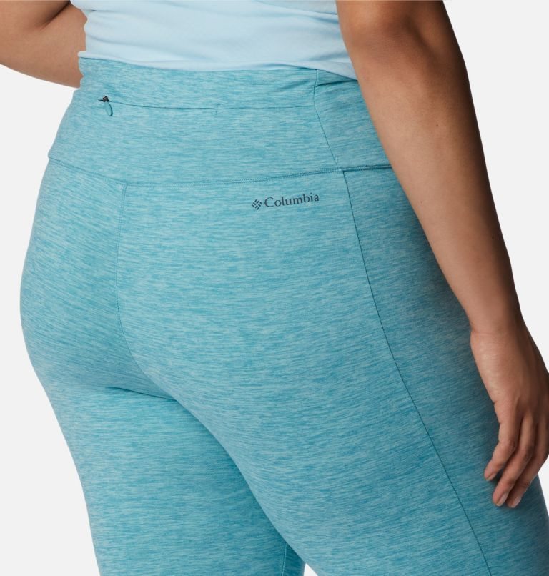 Women's Columbia Weekend Adventure 7/8 Leggings Turquoise | Plus Size CA-Y386A